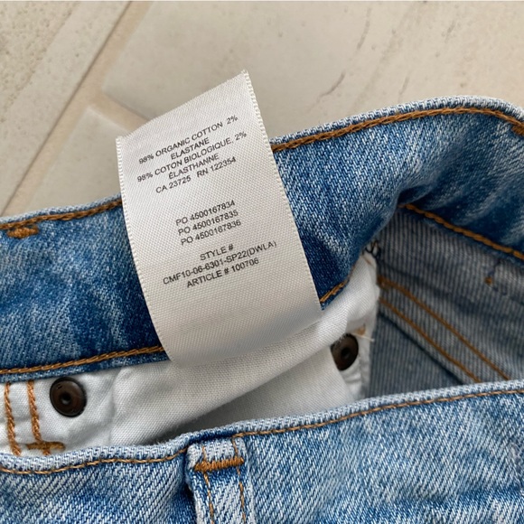 Aritzia Denim Forum The Twiggy High Rise Flare Size 24 - Picture 7 of 13